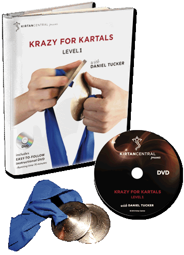 Kirtan Central Krazy for Kartals kit - learn to play kartals