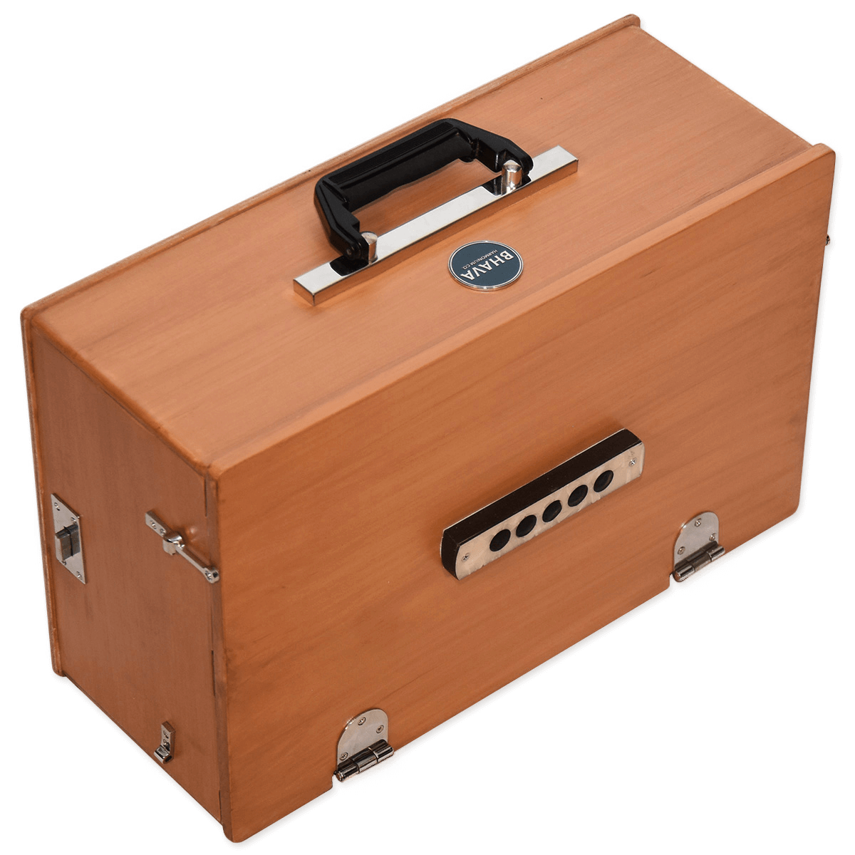 Bhava Mini Harmonium with Natural Finish